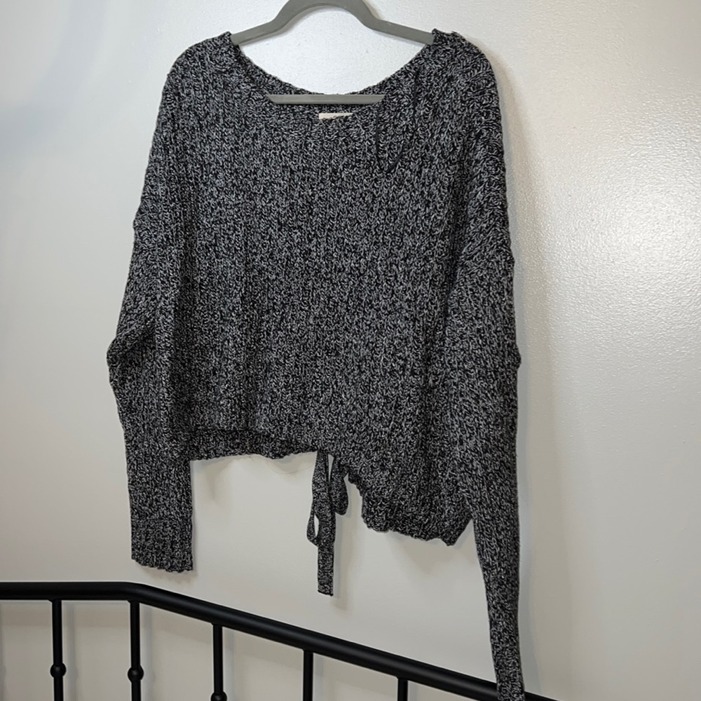 Navy blue Hollister Sweater